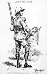 Trompetter, 5e Regiment van het Franse Vreemdelingenlegioen, 20e eeuw