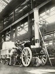 De raket bouwen - in 1935, 1935