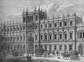 Burlington House, Westminster, Londen, 1875 1878