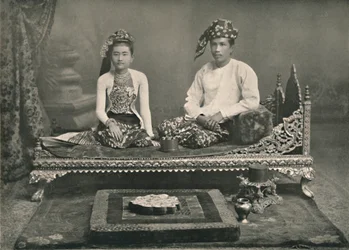 Birmaanse Prins en Prinses, 1900