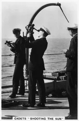 Cadetten die de zon schieten, Royal Navy College, 1937