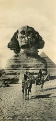Caïro - De Grote Sfinx, ca. 1918-1939