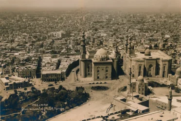 Caïro, vanaf de minaret van de Citadelmoskee, 1936