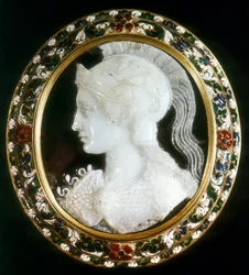 Camee van Minerva, Romeinse godin van wijsheid