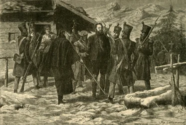 Gevangenneming van Andreas Hofer 1810, 1890