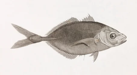 Caranx Lune, close-up