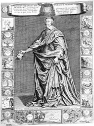 Kardinaal Richelieu, c1637, 18e eeuw