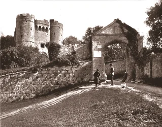 Carisbrooke Kasteel, Isle of Wight, 1894