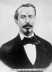 Carlos Manuel de Cespedes 1819-1874, president van de Republiek Cuba in Arms, ca. 1910