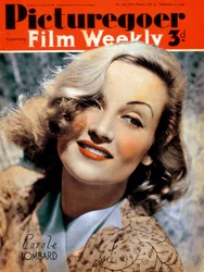 Carole Lombard 1908-1942, Amerikaanse actrice, 1940