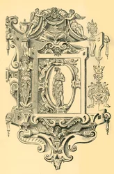 Cartouche, midden 16e eeuw, 1881