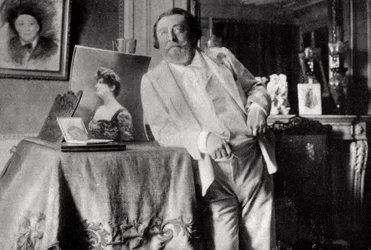 Catulle Mendès, Franse dichter en letterkundige, 1906