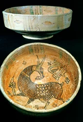 Keramische Schalen, Kairouan, Tunesië, 10e eeuw