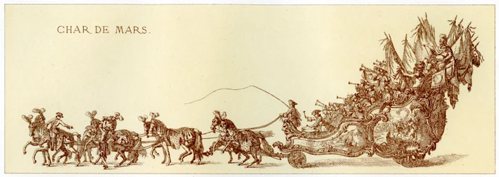 Strijdwagen van Mars, 1885