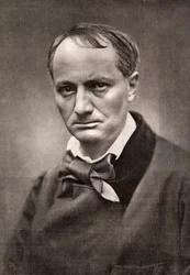 Charles Baudelaire, invloedrijke Franse dichter, criticus en vertaler, midden 19e eeuw