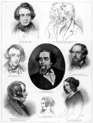 Charles Dickens 1812-1870, Engelse romanschrijver, 1892