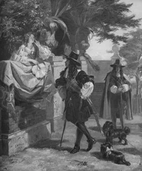 Karel II en Nell Gwynn, 17e eeuw 1905