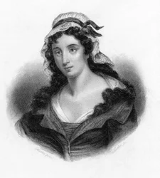 Charlotte Corday, moordenares van de Franse revolutionair Jean-Paul Marat, 1793