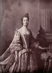 Charlotte Sophia van Mecklenburg-Strelitz, gemalin van George III, 1761-1762, 1919