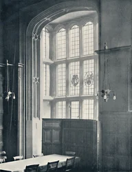 Charterhouse. Interieur van de baai in de eetzaal