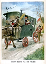 Kind ontvoerd door zigeuners, 1902
