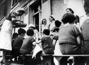 Kinderen in de zorg van het Ministerie van Volksgezondheid, Frankrijk, Tweede Wereldoorlog