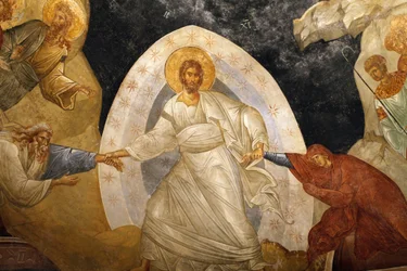 Chora-kerk museum: Opstanding fresco, Istanboel, Turkije