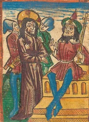 Christus voor Pilatus, c. 1490