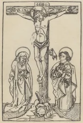Christus aan het kruis, ca. 1480-1500