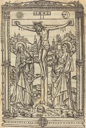 Christus aan het kruis, ca. 1490