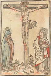 Christus aan het kruis, ca. 1490