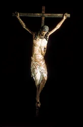Christus aan het kruis, crucifix, 14e eeuw