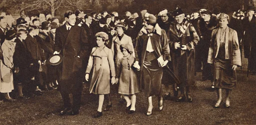 Kerstmorgen, Sandringham, 1936, 1937