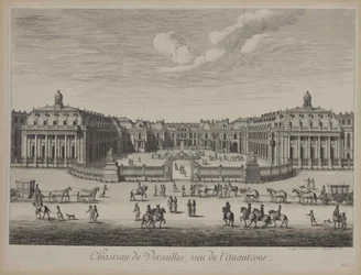 Kasteel van Versailles in 1682, 1682