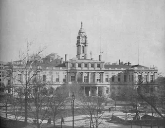 Stadhuis, New York, ca. 1897