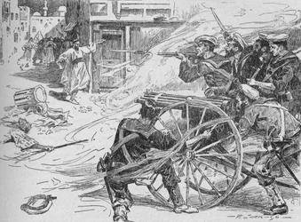 Het schoonmaken van de straten van Alexandrië, c1896, 1902