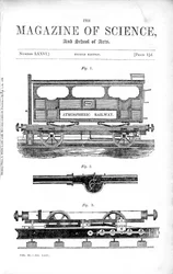 Clegg en Samudas atmosferische spoorweg, 1845