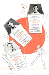 Cocktailrecepten, ca. 1935