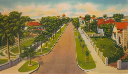 Colombia Avenue, Barranquilla, ca. 1940s