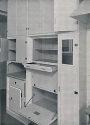 Compactom huishoudelijke kastunits, 1936