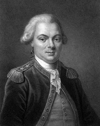 Graaf de La Perouse, 18e-eeuwse Franse navigator, astronoom en ontdekkingsreiziger, ca. 1834