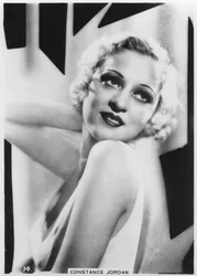 Constance Jordan, actrice, ca. 1938