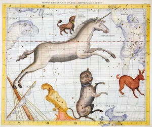 Constellaties van Monoceros, Grote Hond en Kleine Hond