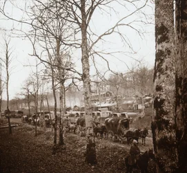 Konvooi, Somme, Noord-Frankrijk, ca. 1914-1918