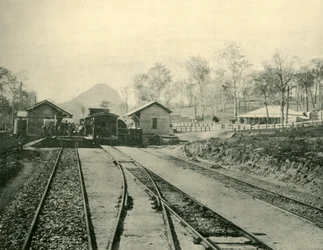 Cooran treinstation, Queensland, 1901