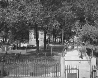 Copps Hill Cemetery, Boston, VS, ca. 1900
