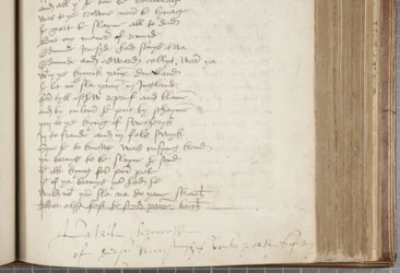 Kopie van de Kroniek van Andrew of Wyntoun, Fol 224 recto, detail, ca. 1550