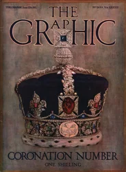Omslag van The Graphic, kroningsnummer, juni 1911
