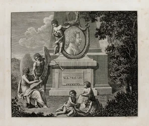 Omslag van de eerste editie van de vocale partituur van de opera Così fan tutte door W.A. Mozart