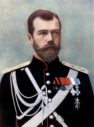 Tsaar Nicolaas II van Rusland, late 19e-vroege 20e eeuw